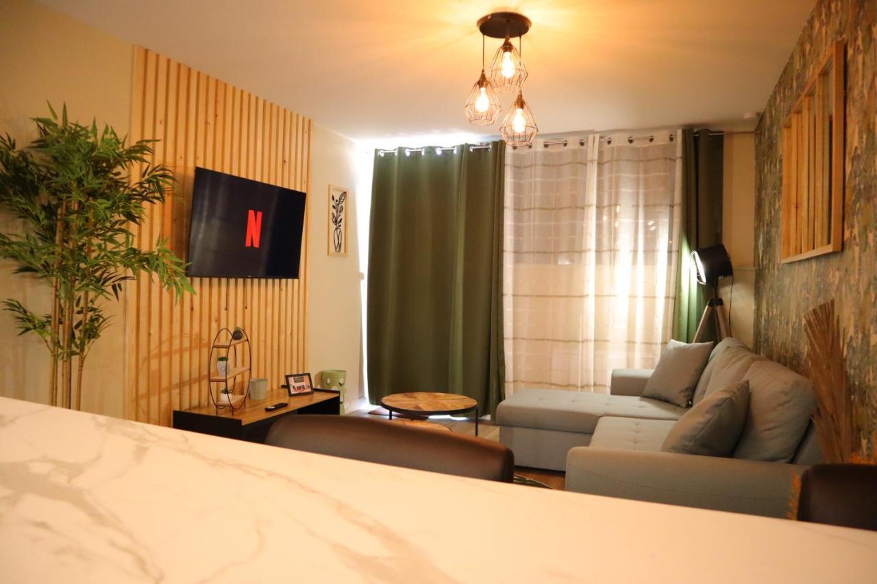 Appartement 1 Chambre Ambiance Tropicale - Centre De Bourbourg, Terrasse Privee 외부 사진